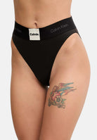 CALVIN KLEIN Slip HIGH WAIST GRAPHIC nera da donna LV00QF8611 UB1 CALVIN KLEIN 