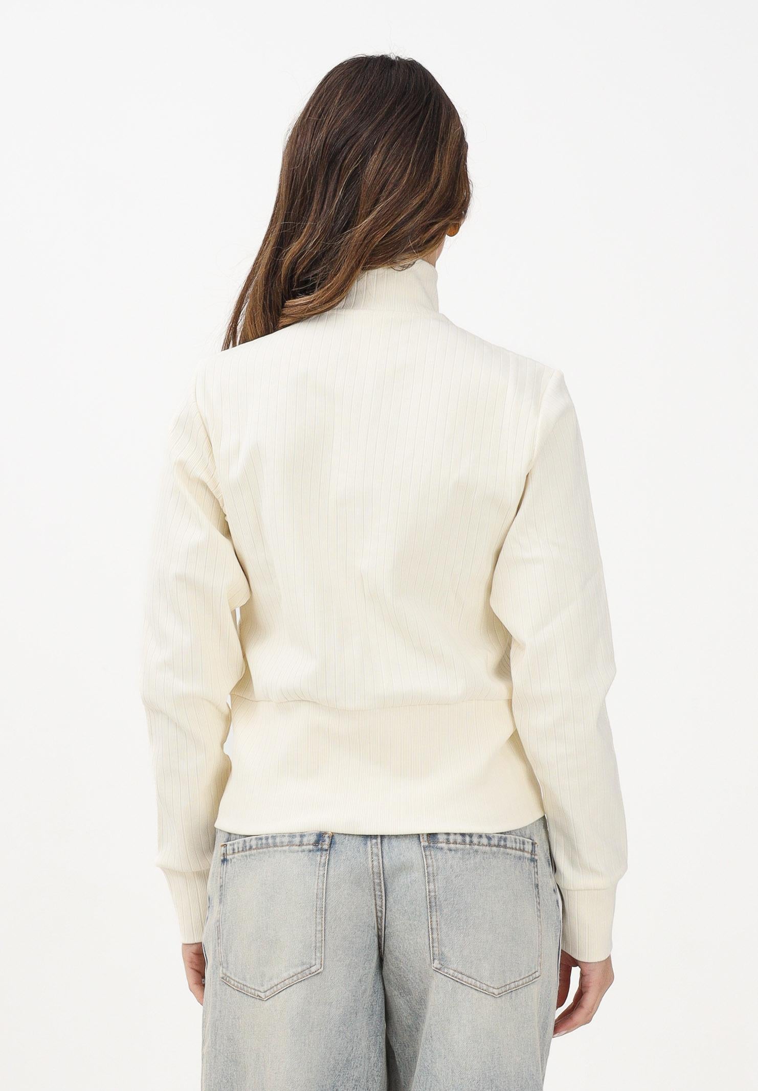 ADIDAS PERFORMANCE Felpa con zip ALL SZN Winterized panna da donna<BR/> JW7434  ADIDAS PERFORMANCE 