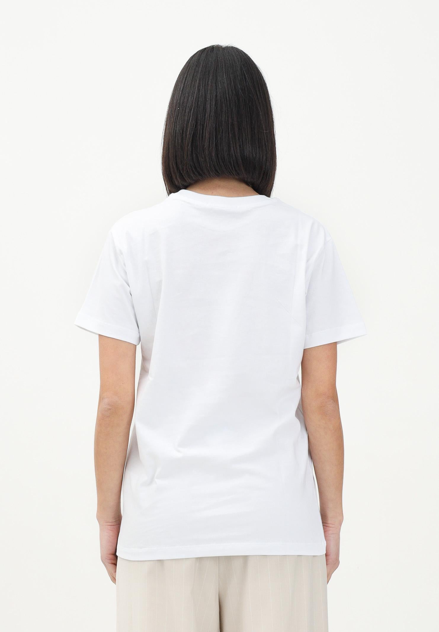 HINNOMINATE T-shirt a manica corta bianca da donna con stampa logo HMABW01406 BI01 HINNOMINATE 