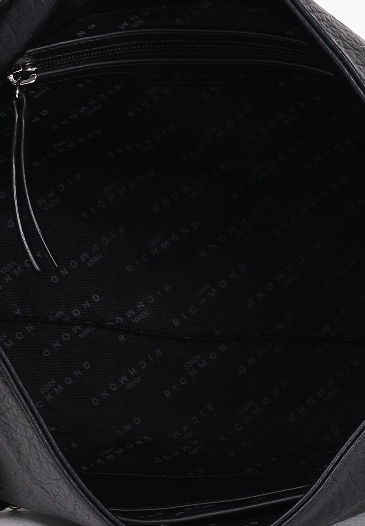 RICHMOND Shopper nera da donna con logo RWA25223BO BL RICHMOND 