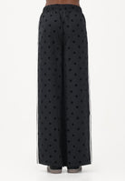 ADIDAS ORIGINALS Pantalone sportivo in raso nero da donna con pois KV1169 . ADIDAS ORIGINALS 