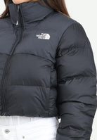 THE NORTH FACE Piumino Cropped Saikuru nero da donna NF0A89JCKT01 . THE NORTH FACE 