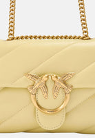 PINKO Borsa a tracolla Mini Love Bag Puff giallo vaniglia da donna 100039A0F2 C39Q PINKO 