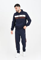 LACOSTE Pantalone sportivo blu da uomo con motivo color block XH5923 6WZ LACOSTE 