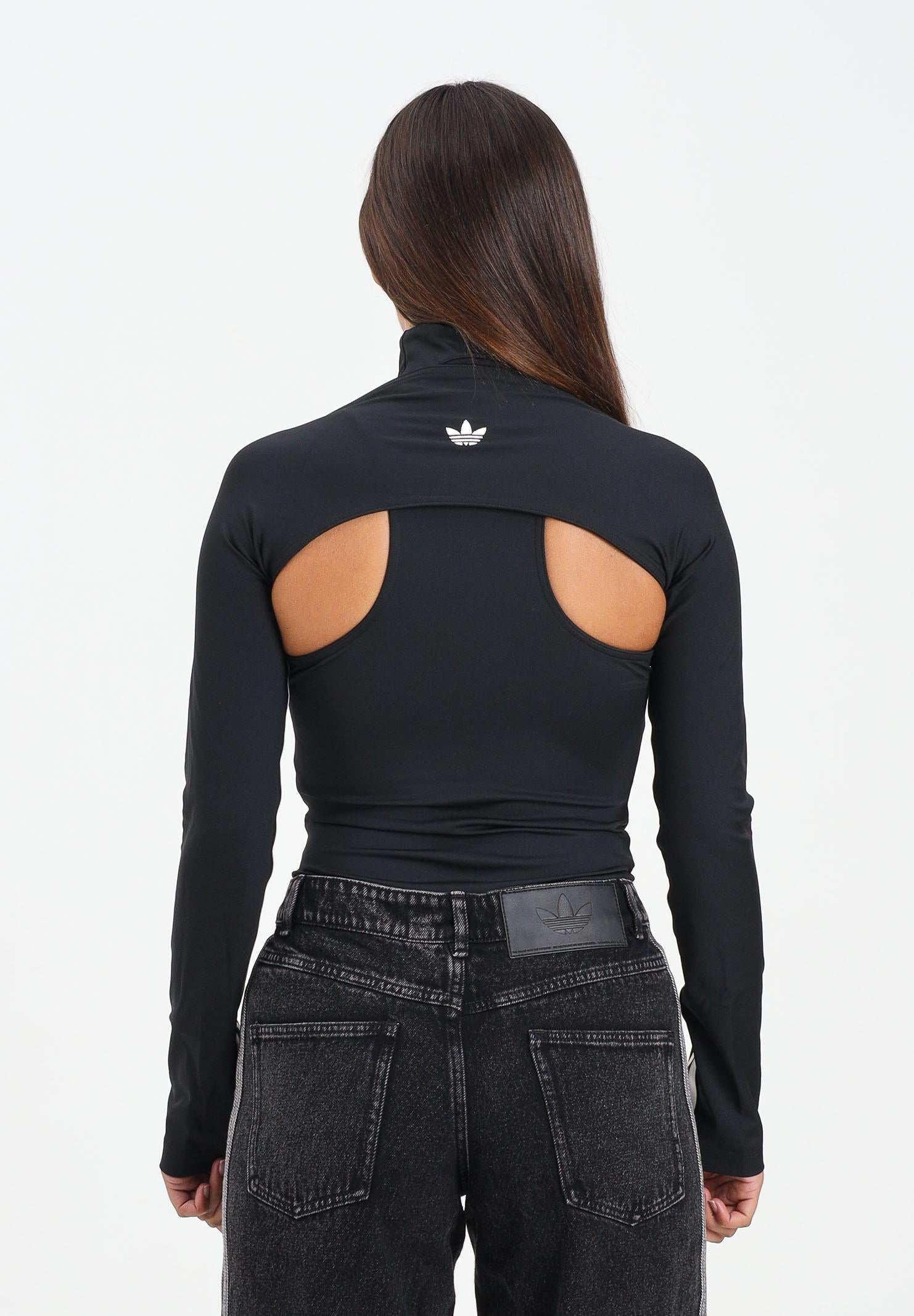 ADIDAS ORIGINALS Body a compressione 2 in 1 nero da donna JW0119  ADIDAS ORIGINALS 