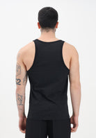 DSQUARED2 Canotta nera da uomo con logo all-over D9D095510 001 DSQUARED2 