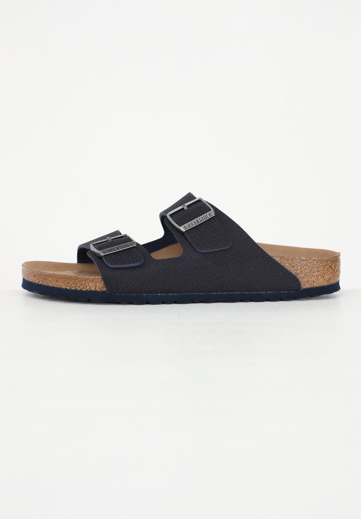 BIRKENSTOCK Ciabatte Arizona Birko-Flor blu per uomo e donna 1023150 . BIRKENSTOCK 