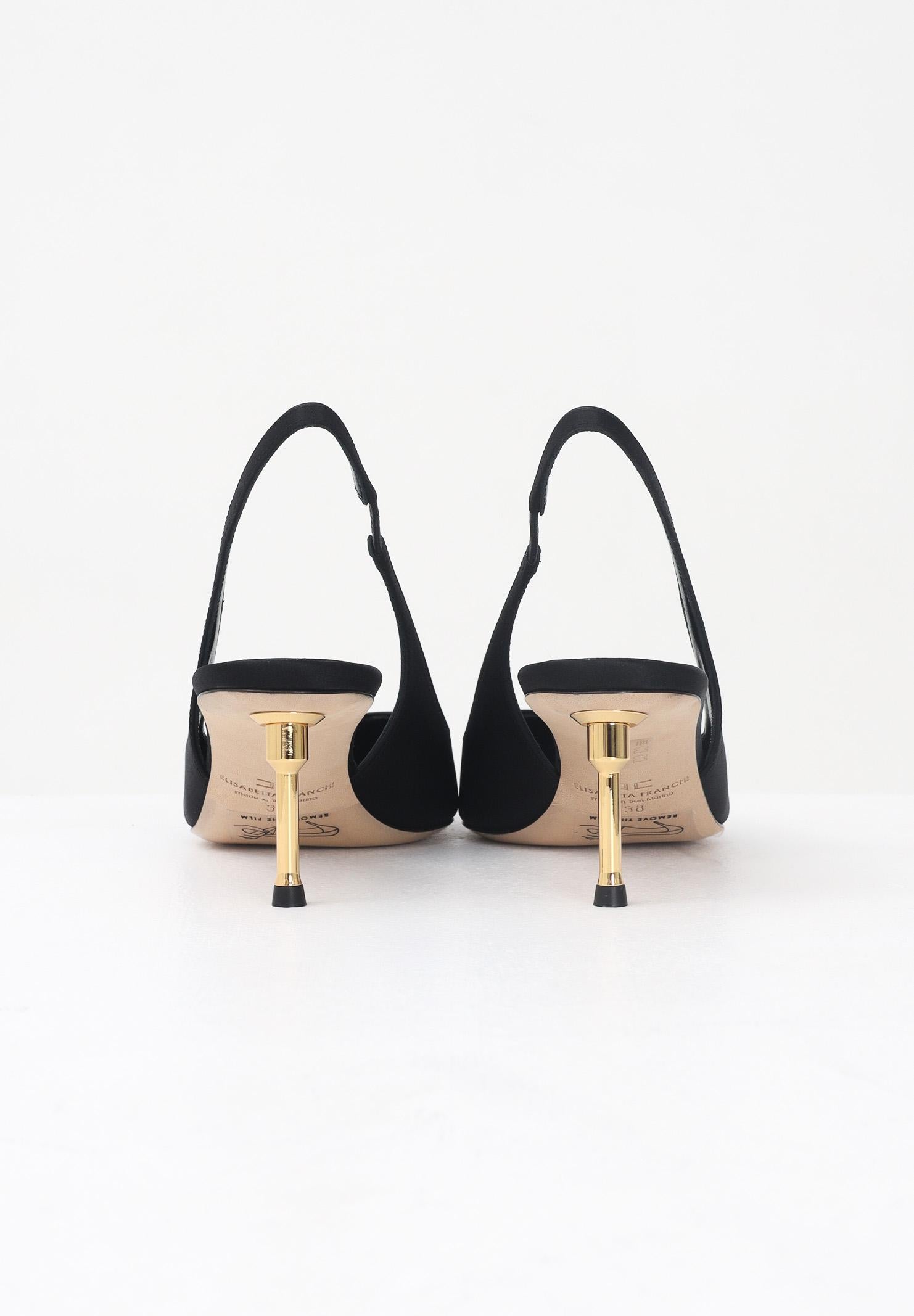 ELISABETTA FRANCHI Slingback nere da donna SA17L56E2 110 ELISABETTA FRANCHI 