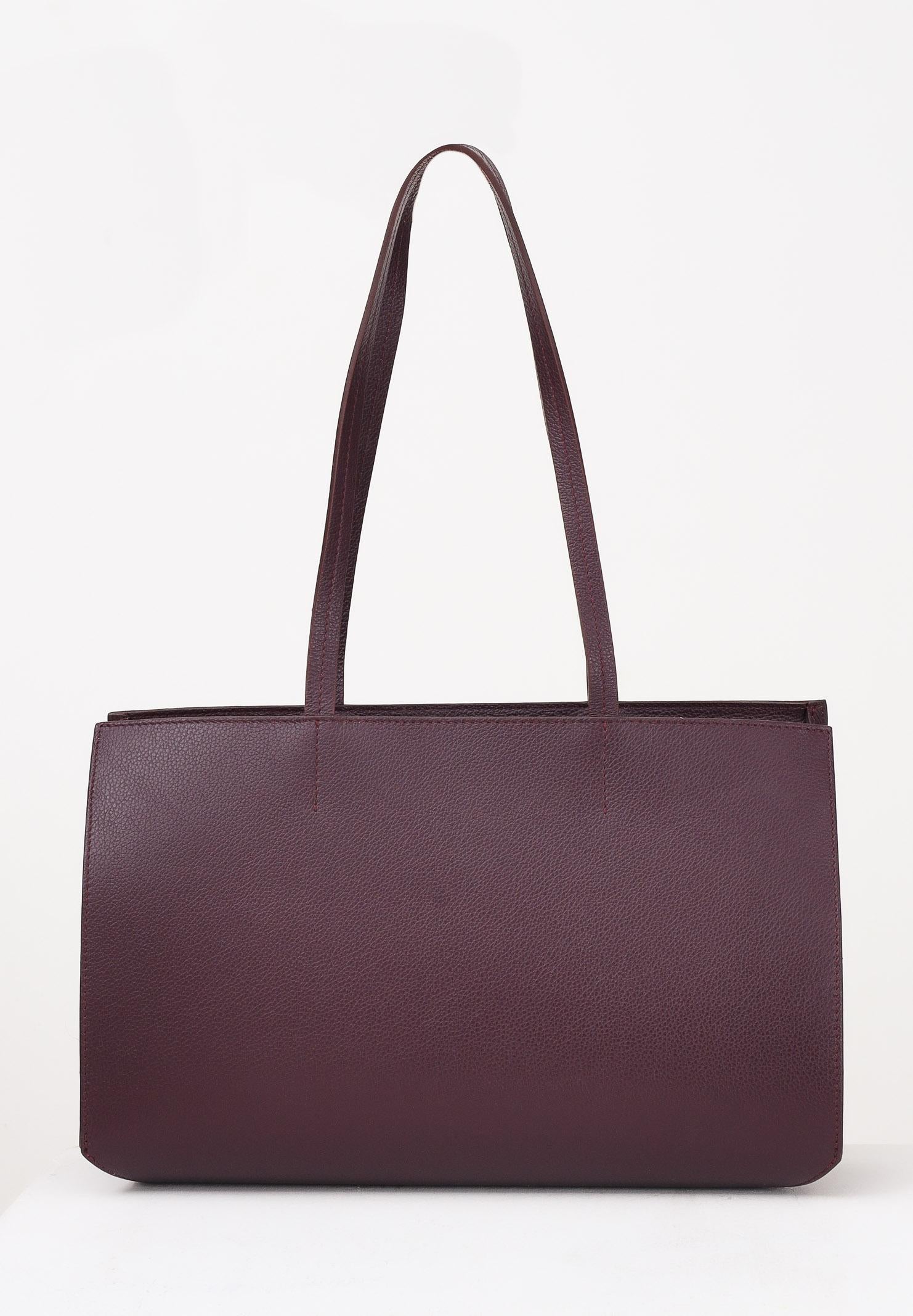 PATRIZIA PEPE Shopper bordeaux da donna 8B0236L001 M536 PATRIZIA PEPE 