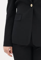 PINKO Giacca monopetto nera da donna 104903A36R Z99 PINKO 