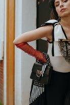 PINKO Borsa a mano Mini Love Bag One Top Handle Light nera da donna 100071A0F1 Z99Q PINKO 