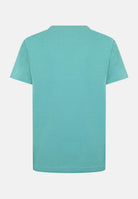 JORDAN T-shirt a manica corta verde acqua per bambino e bambina con ricamo Jumpman 95D266 B5P JORDAN 