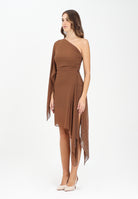 ALMA SANCHEZ Abito Azaleo marrone da donna AS2526031MX 128 ALMA SANCHEZ 