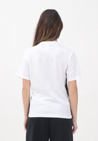 ADIDAS PERFORMANCE T-shirt a manica corta Essentials 3-Stripes Cotton bianca da donna JD0844 . ADIDAS PERFORMANCE 