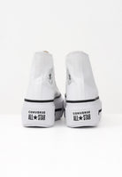 CONVERSE Sneakers Chuck Taylor All Star Lift Double Stack bianche da donna A12976C . CONVERSE 
