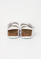 BIRKENSTOCK Ciabatte Arizona Birko-Flor bianche da uomo e donna 552683 . BIRKENSTOCK 