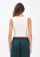 ADIDAS ORIGINALS Corsetto in velluto panna da donna KF4692  ADIDAS ORIGINALS 