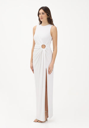 SPORTMAX Abito lungo SPXSALETTA bianco da donna 2612621032600 004 SPORTMAX 