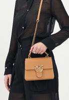 PINKO Borsa a mano Mini Love Bag One Top Handle Light torrone da donna 100071A0F1 C83Q PINKO 