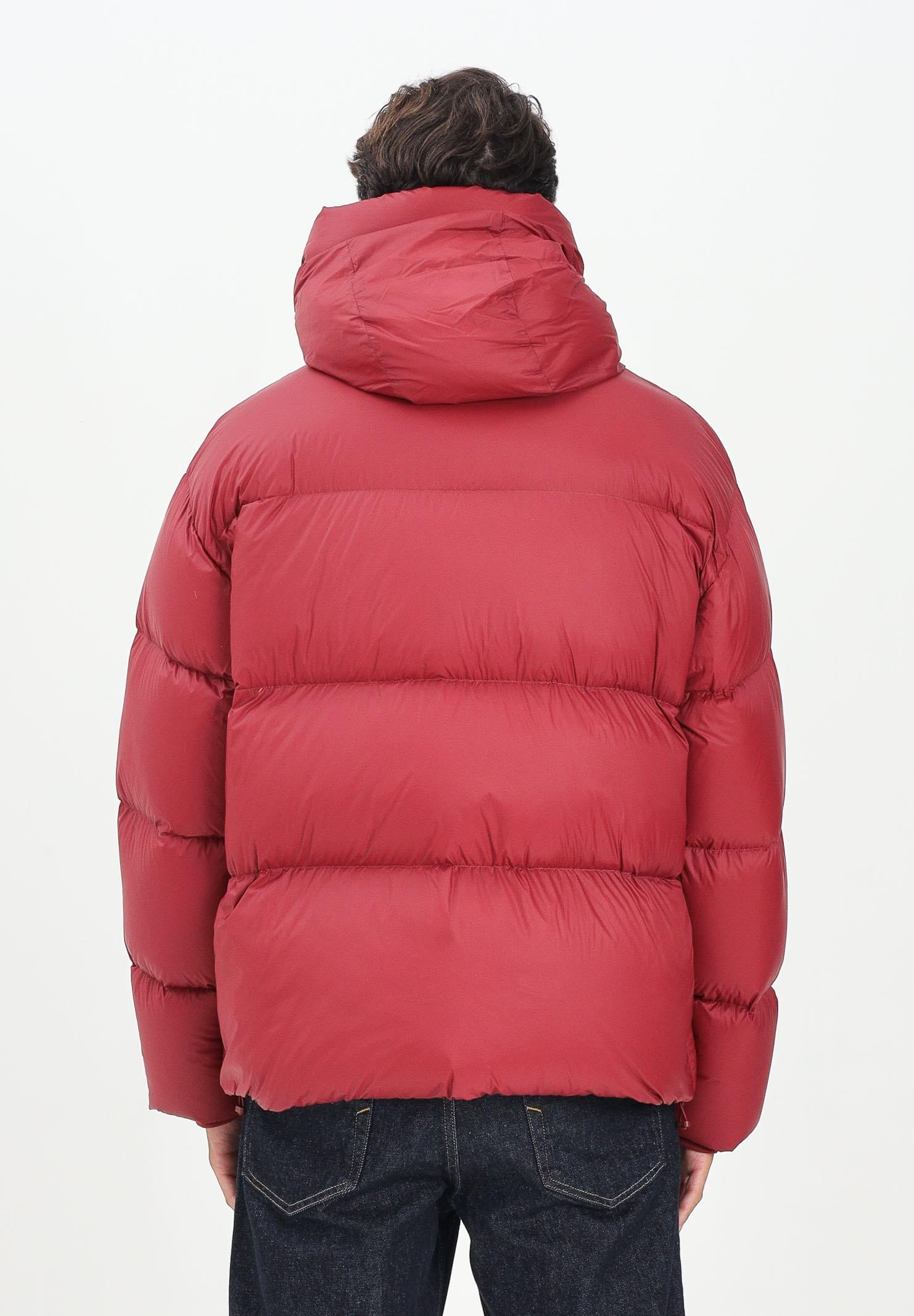 ARMANI EXCHANGE Piumino bordeaux da uomo con logo XM001115AF16589 UA328 ARMANI EXCHANGE 