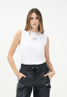 MAISON MARGIELA Canotta bianca per donna, ragazzi e bambini con stampa Numeric M60575MM009 M6100 MAISON MARGIELA 