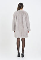 MAX MARA Pelliccia grigia da donna 2526456012600 001 MAX MARA 