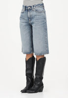 CALVIN KLEIN JEANS Bermuda in denim medio da donna LV047F771G SLN CALVIN KLEIN JEANS 
