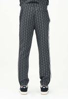 LACOSTE Pantalone sportivo nero da uomo con monogramma Paris XH1440 4PC LACOSTE 