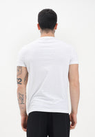 DSQUARED2 T-shirt a manica corta bianca da uomo con micro-logo all-over D9H135510T 100 DSQUARED2 