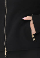 SIMONA CORSELLINI Bomber nero da donna A25CPGBV1001 V0003 SIMONA CORSELLINI 