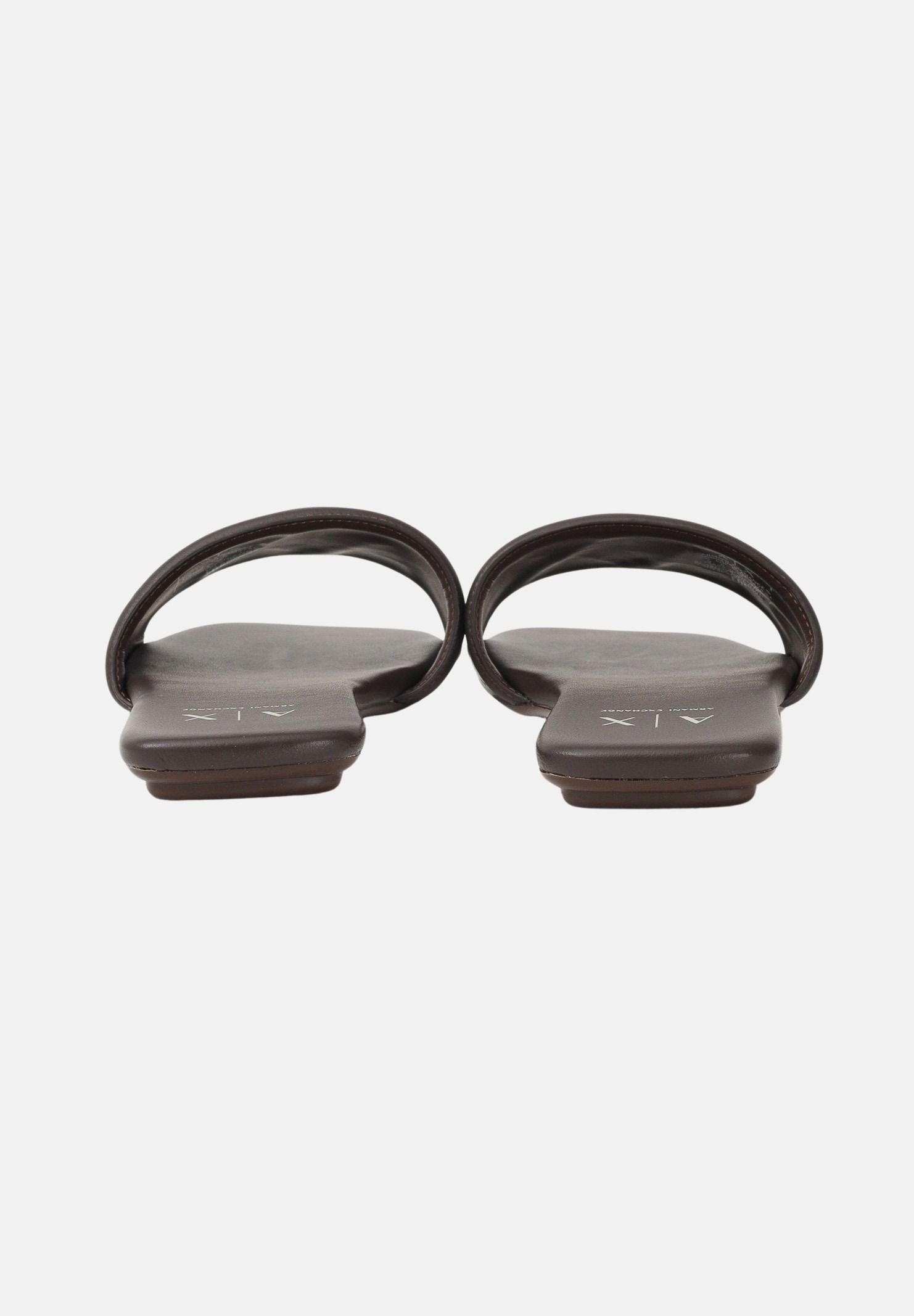 ARMANI EXCHANGE Ciabatte marroni da donna XW002568AF22752 MZ766 ARMANI EXCHANGE 