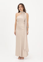 VICOLO Abito lungo champagne da donna TAB1736 CH VICOLO 