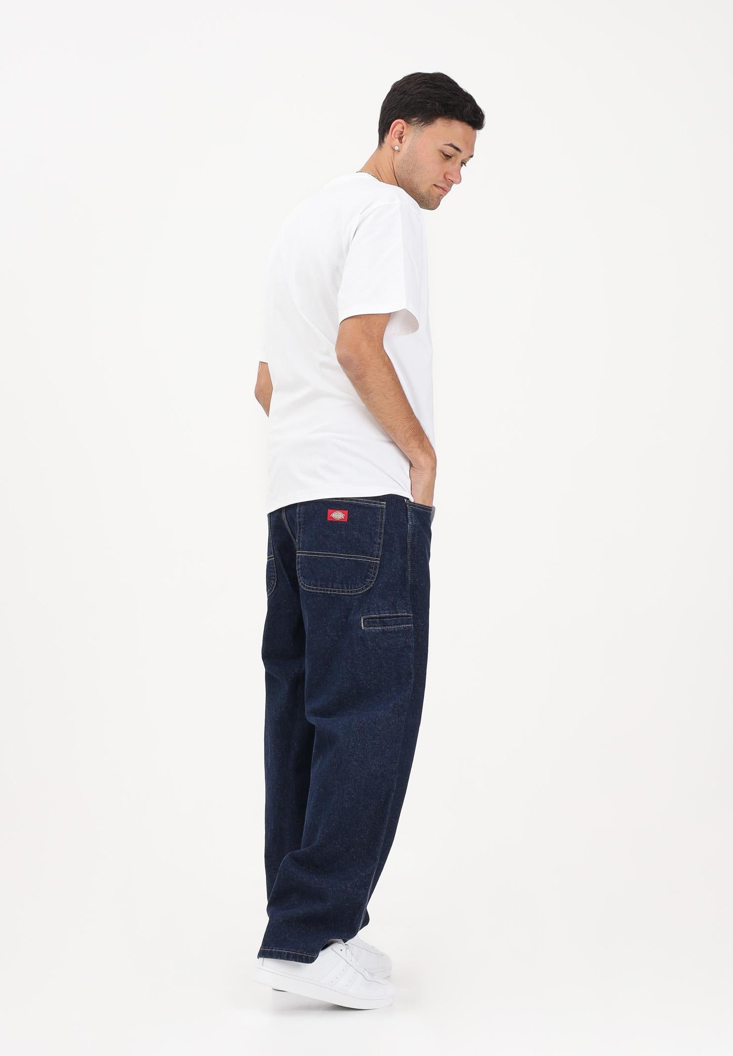 DICKIES Jeans 954 relaxed in denim blu da uomo DK0A88EDRIN1 . DIckies 
