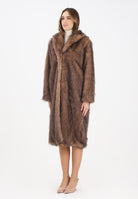 ONLY Pelliccia lunga marrone da donna 15352794 Tannin ONLY 