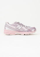 NEW BALANCE Sneakers 740 Bungee Lace rosa da bambina P7401HN . NEW BALANCE 