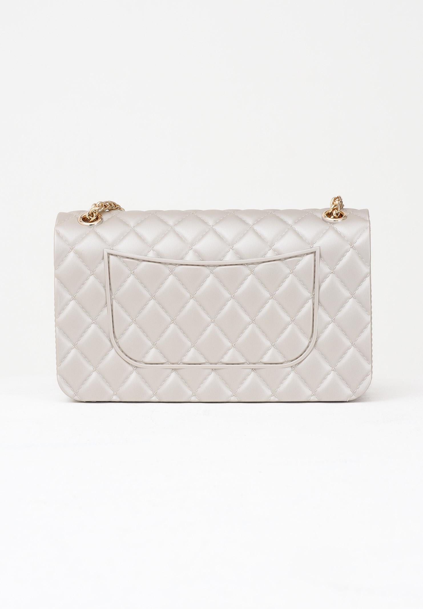 MARC ELLIS Borsa a tracolla Flat Falcon S grigio perla da donna