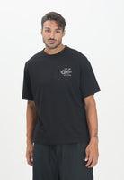 CALVIN KLEIN JEANS T-shirt a manica corta nera da uomo con logo LV04RC856GUB1  CALVIN KLEIN JEANS 