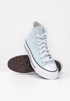 CONVERSE Sneakers Chuck Taylor All Star Platform verde acqua da donna A11873C . CONVERSE 