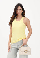 LACOSTE Canotta gialla da donna con logo TF5388 107 LACOSTE 