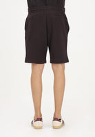 LACOSTE Shorts sportivo marrone per uomo e donna con logo GH9860 3LA LACOSTE 