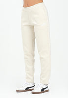 PUMA Pantalone sportivo Essentials Tape panna da donna 688098 87 PUMA 