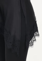 VICOLO Sottogiacca nero da donna con pizzo e spacco TAB1703 NE VICOLO 