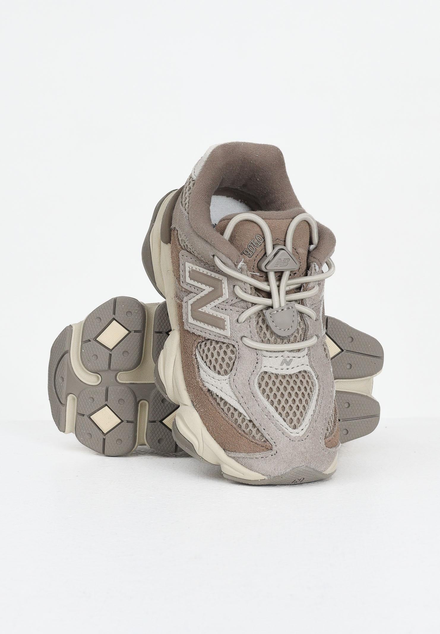NEW BALANCE Sneakers 9060 marrone da neonato IV9060EX  NEW BALANCE 