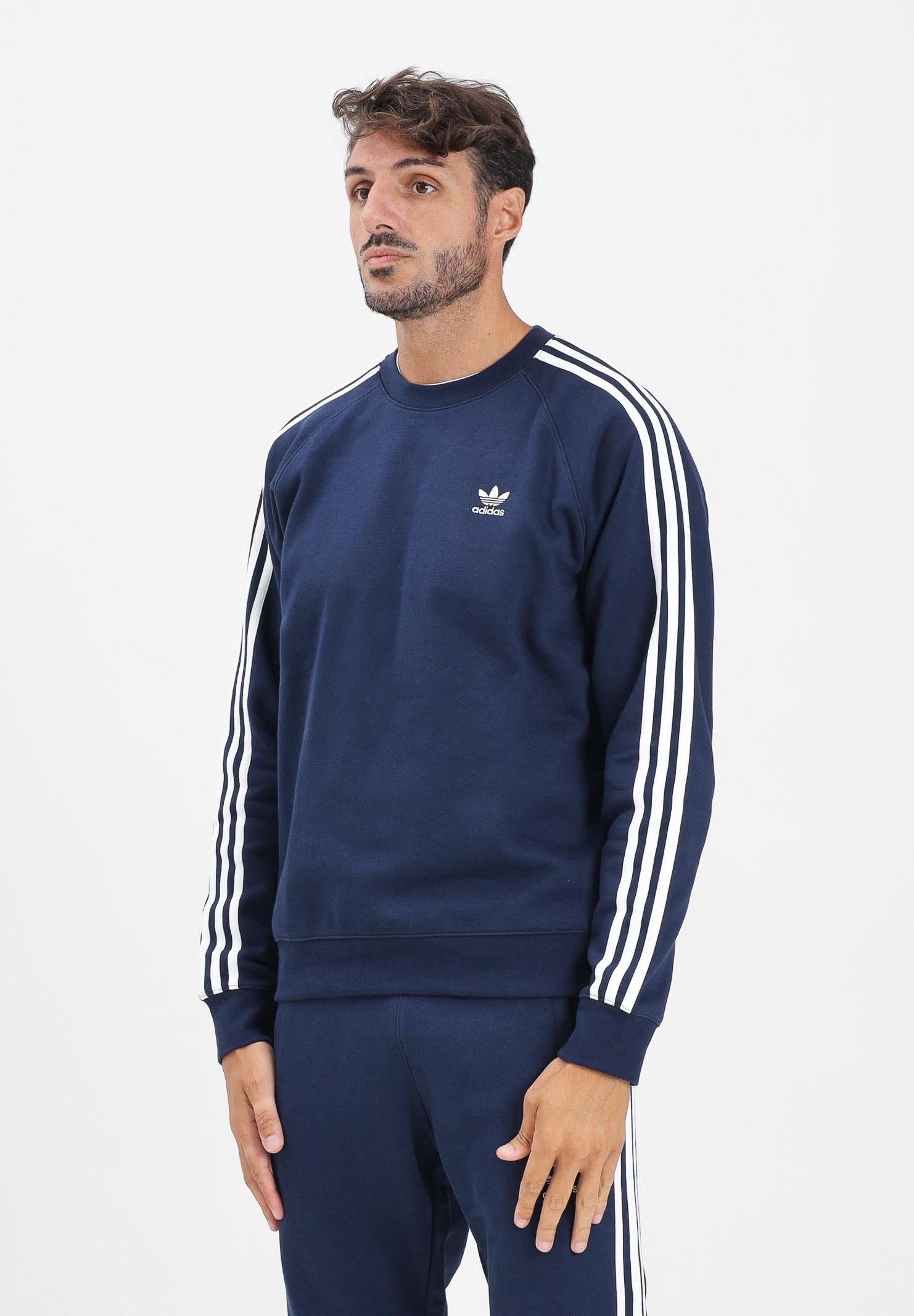 ADIDAS ORIGINALS Men's Adicolor Classics 3-Stripes Crew Sweatshirt