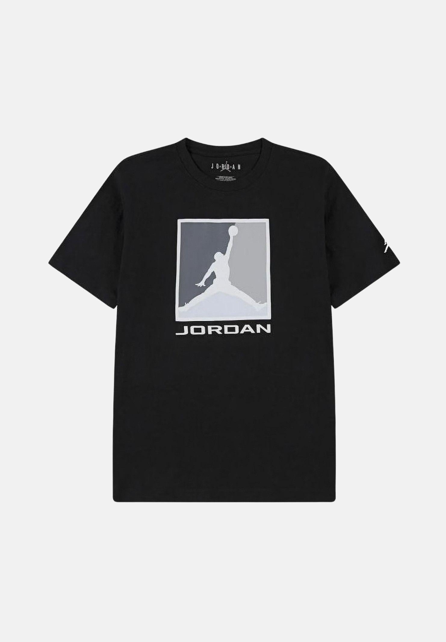 JORDAN T-shirt a manica corta Flight Essentials nera da bambino 95F057 023 JORDAN 