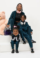 ADIDAS ORIGINALS Tuta Adicolor Firebird verde per bambino e bambina JY1149  ADIDAS ORIGINALS 