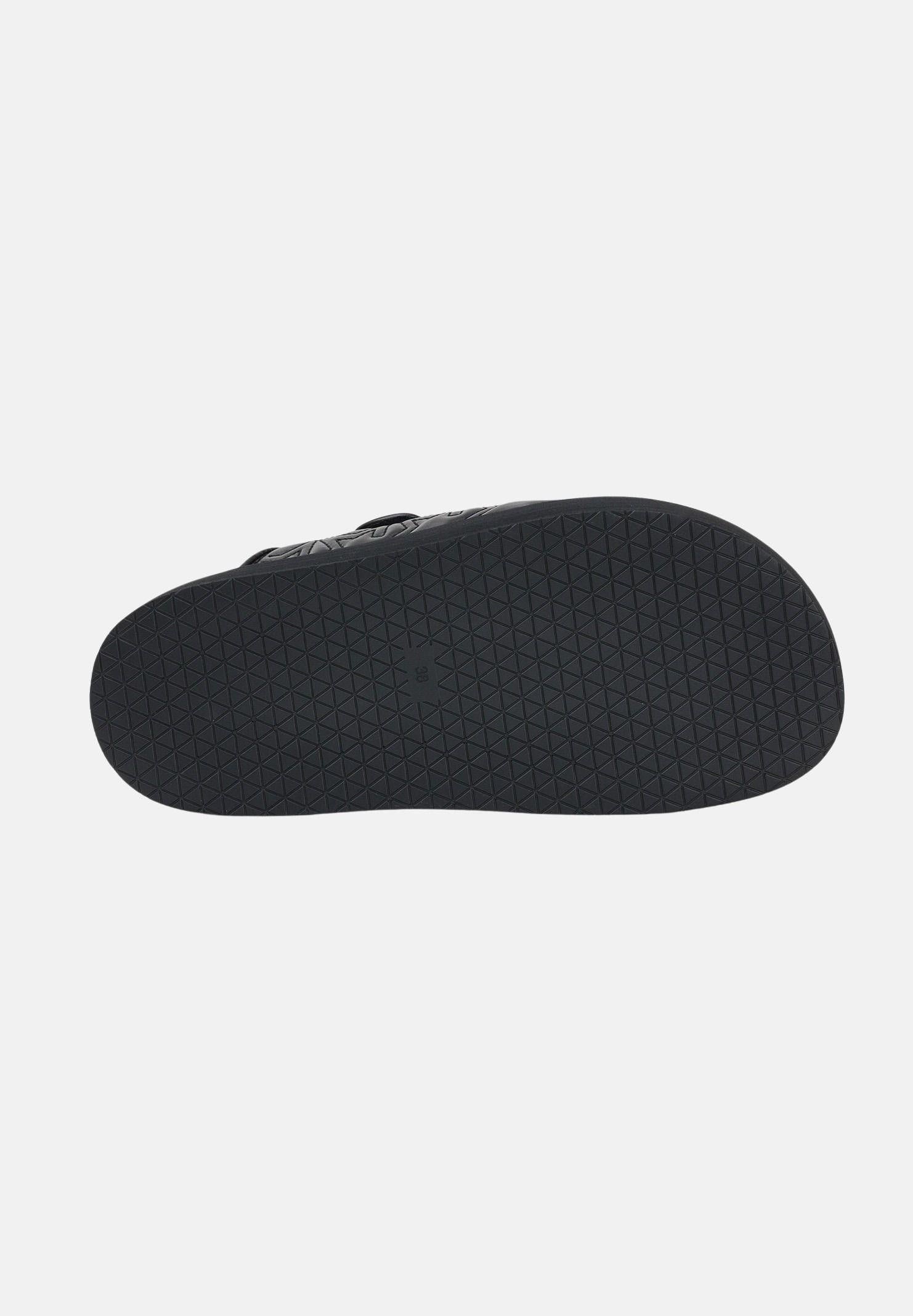 MARC ELLIS Ciabatte platform nere da donna ME261-D300 BX1 MARC ELLIS 