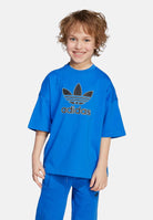 ADIDAS ORIGINALS T-shirt a manica corta Trefoil blu per bambino e bambina JY1138  ADIDAS ORIGINALS 