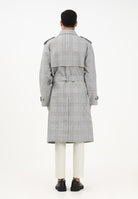 LACOSTE Trench a quadri bianco, nero e verde da uomo BH5521 6PK LACOSTE 