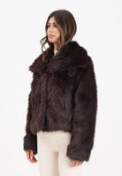 ONLY Pelliccia sintetica marrone da donna 15348977 ChocolateTorte ONLY 